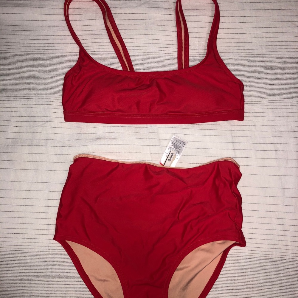 Madewell Second Wave Retro High-Waisted Bikini